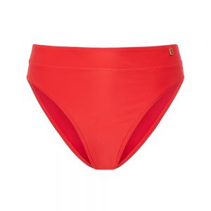 Beachlife Fiery Red high waist bikinibroekje 171206-469 469 Fiery Red